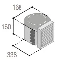 Vitrifrigo C130L CHR K – Ansicht 6