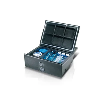 Kuehlbox fuer den Einbau unter den Fahrersitz bei LKWs