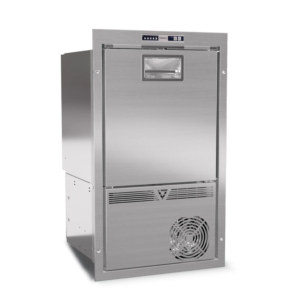 Vitrifrigo Edelstahl-Kühl-Gefrierschrank, CFR CL OCX2